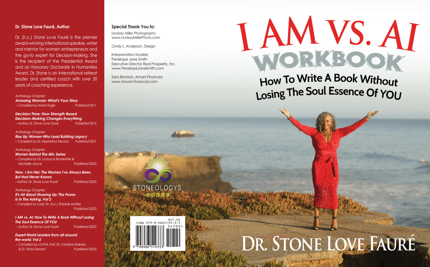 I-AM-vs-AI-OUTSIDE-COVER-PRINT_i-pdf-03-12-2025_06_47_AM A book cover with a woman standing on the beach